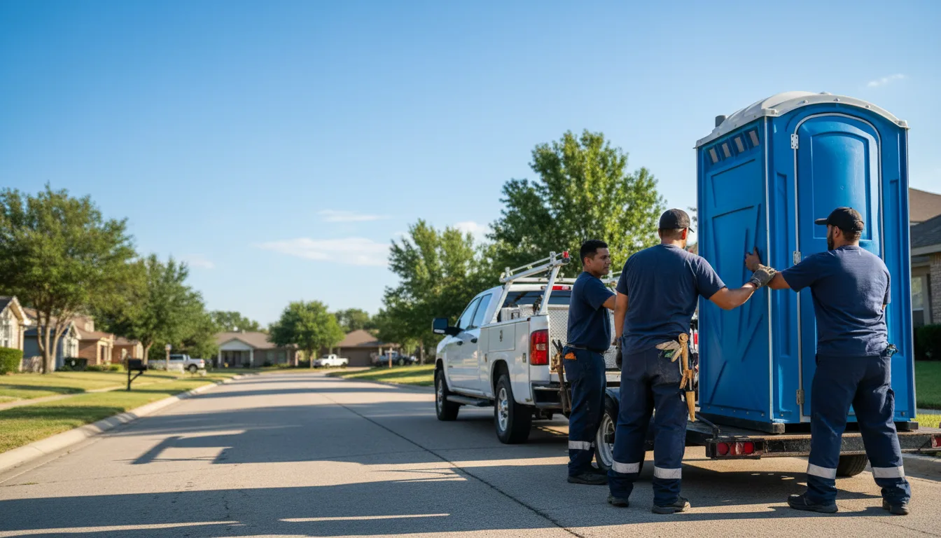 Portable Toilet Rental in Round Rock, TX near me